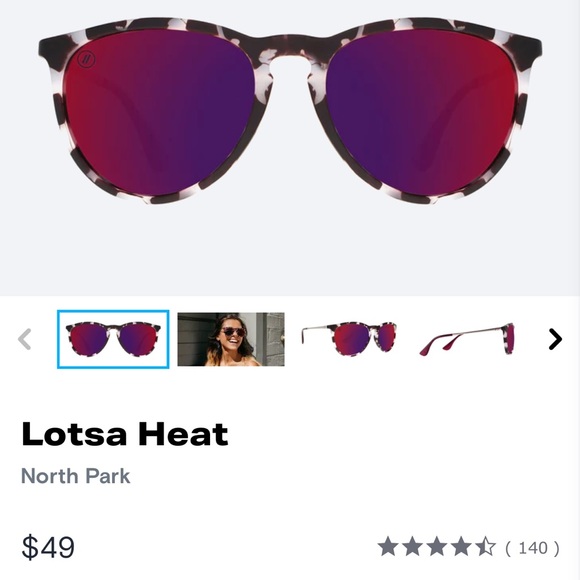 blender eyewear Accessories Blenders Eyewear North Park Lotsa Heat Sunnies Poshmark